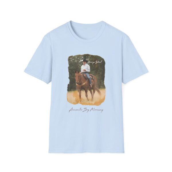 George Strait Amarillo by Morning Unisex Softstyle T-Shirt - Image 13