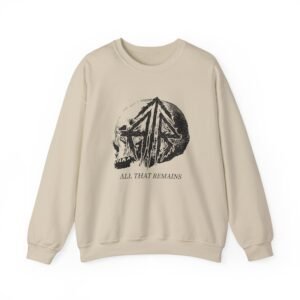 All That Remains Tie Dye Skull Unisex Heavy Blend™ Crewneck Sweatshirt