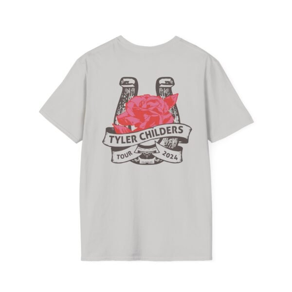 Tyler Childers Blue Muleshoe Unisex Softstyle T-Shirt - Image 8