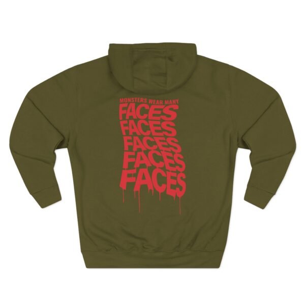 Alan Wake Faces  Three-Panel Fleece Hoodie - Image 8