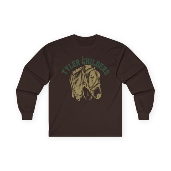 Tyler Childers Mule Raglan Unisex Ultra Cotton Long Sleeve Tee - Image 7