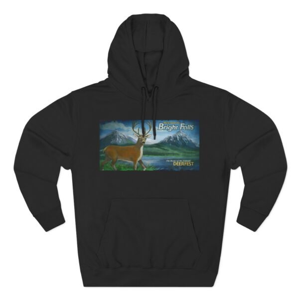 Alan Wake Falls souvenir Three-Panel Fleece Hoodie - Image 5