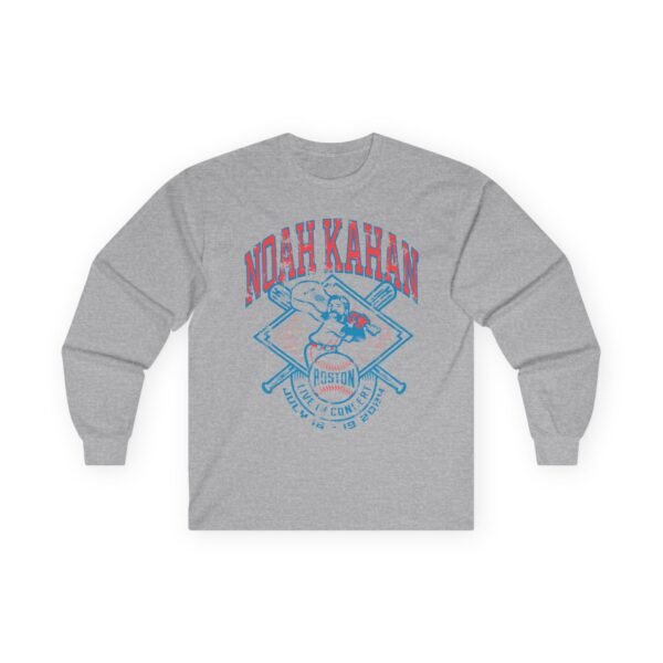 Noah Kahan Fenway Fanatic Unisex Ultra Cotton Long Sleeve Tee - Image 5