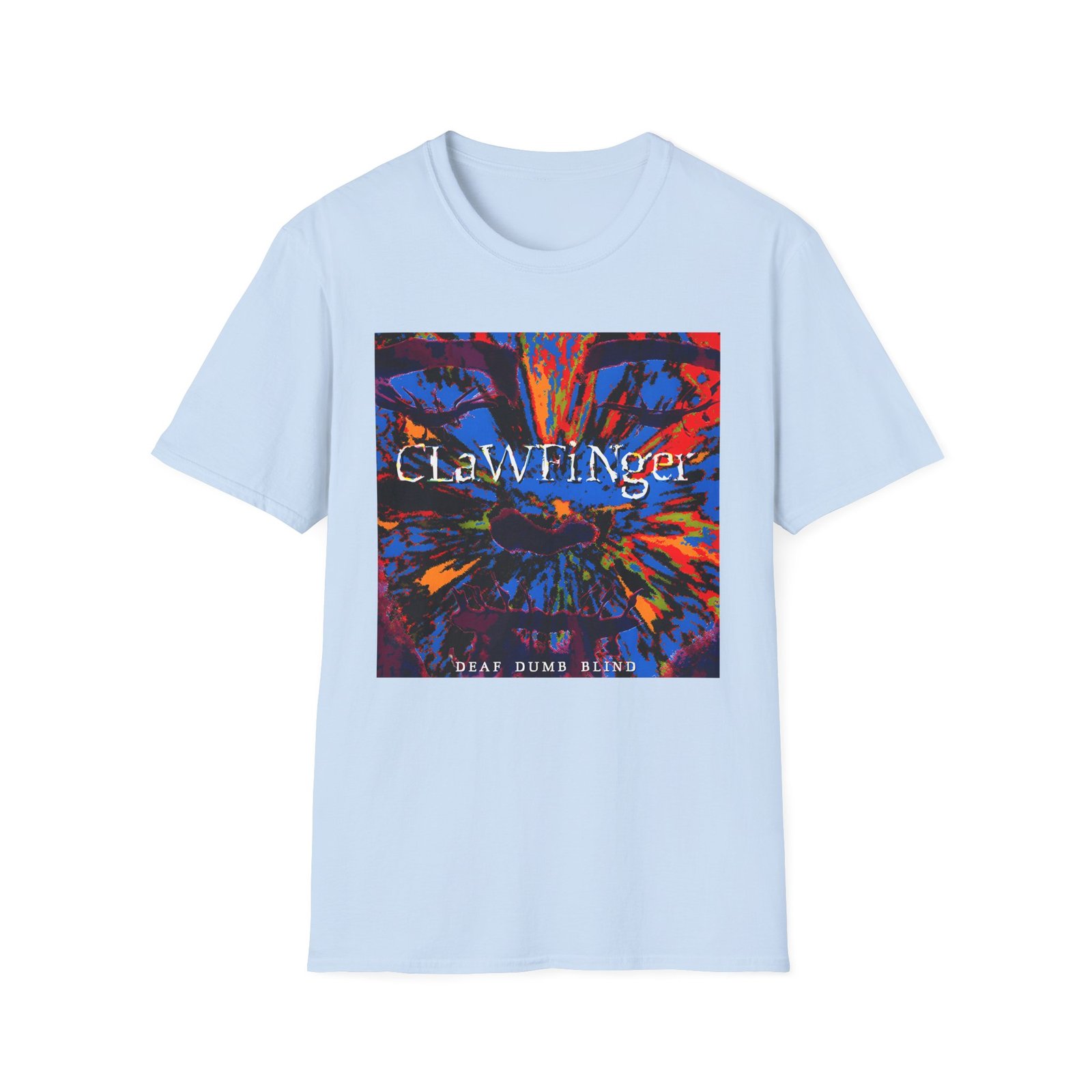 Clawfinger Deaf Dumb Blind 2 Album Cover Unisex Softstyle T-Shirt - Image 21