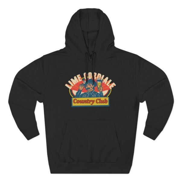Lime Cordiale Country Club Three-Panel Fleece Hoodie - Image 5