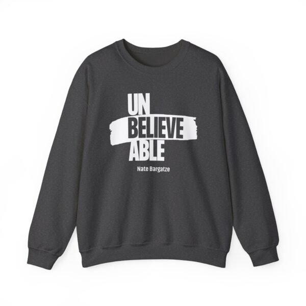 Nate Bargatze - Unbelievable Unisex Heavy Blend™ Crewneck Sweatshirt - Image 11