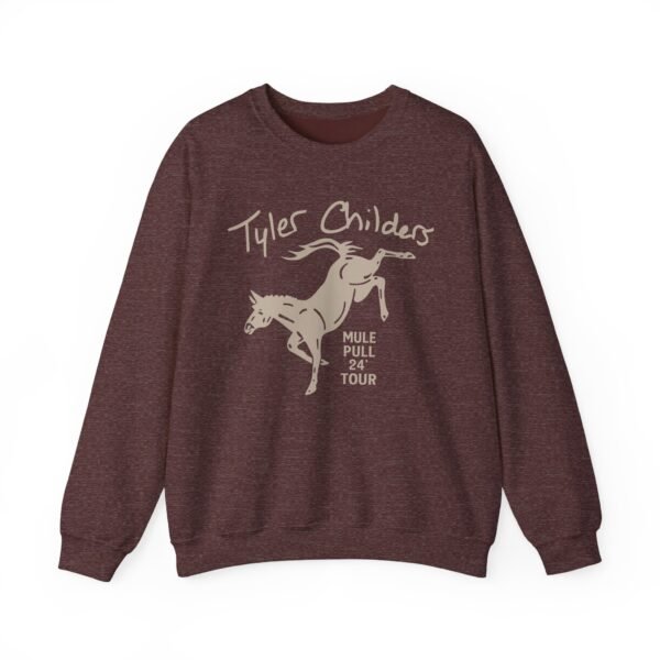 Tyler Childers Mule Kick Unisex Heavy Blend™ Crewneck Sweatshirt - Image 3