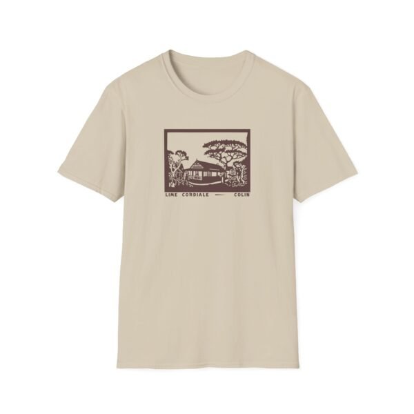 Lime Cordiale Colin Unisex Softstyle T-Shirt - Image 3