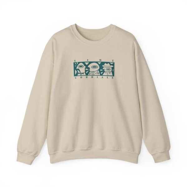 Lime Cordiale Imposter Syndrome Unisex Heavy Blend™ Crewneck Sweatshirt - Image 5