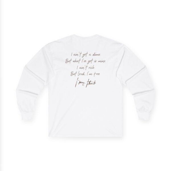 George Strait Amarillo by Morning Unisex Ultra Cotton Long Sleeve Tee - Image 4