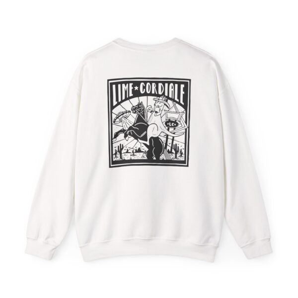 Lime Cordiale Unisex Heavy Blend™ Crewneck Sweatshirt - Image 2