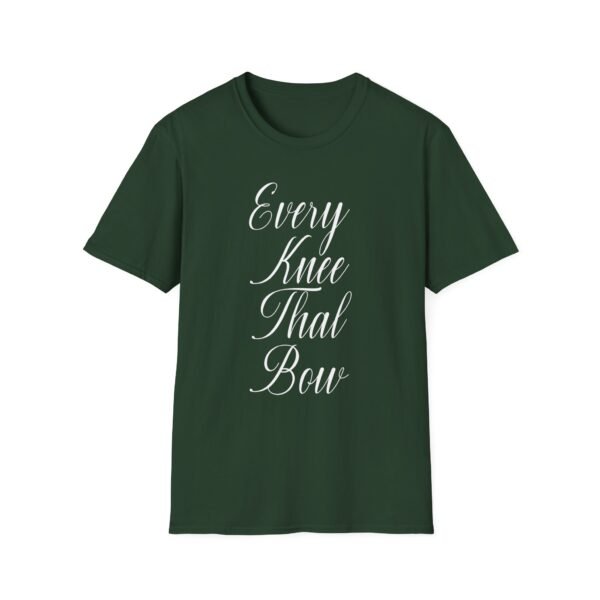 Life Church Every Knee Shall Bow Unisex Softstyle T-Shirt - Image 9