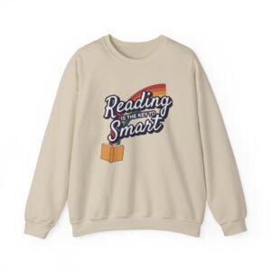 Reading is the Key to Smart Unisex Heavy Blend™ Crewneck Sweatshirt