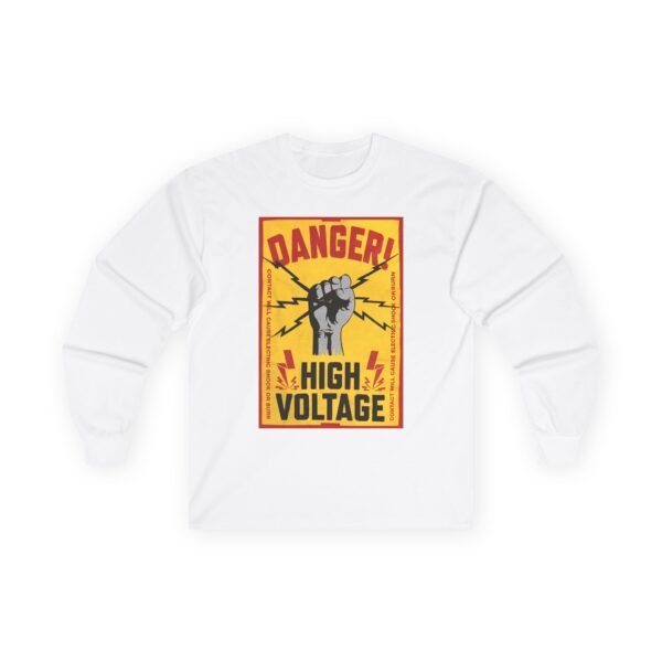 Lachlan Danger! High Voltage Unisex Ultra Cotton Long Sleeve Tee - Image 3