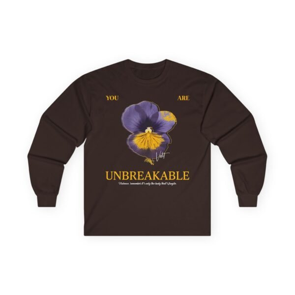 Fourth Wing You Are Unbreakable Xaden and Violet Unisex Ultra Cotton Long Sleeve Tee - Image 5