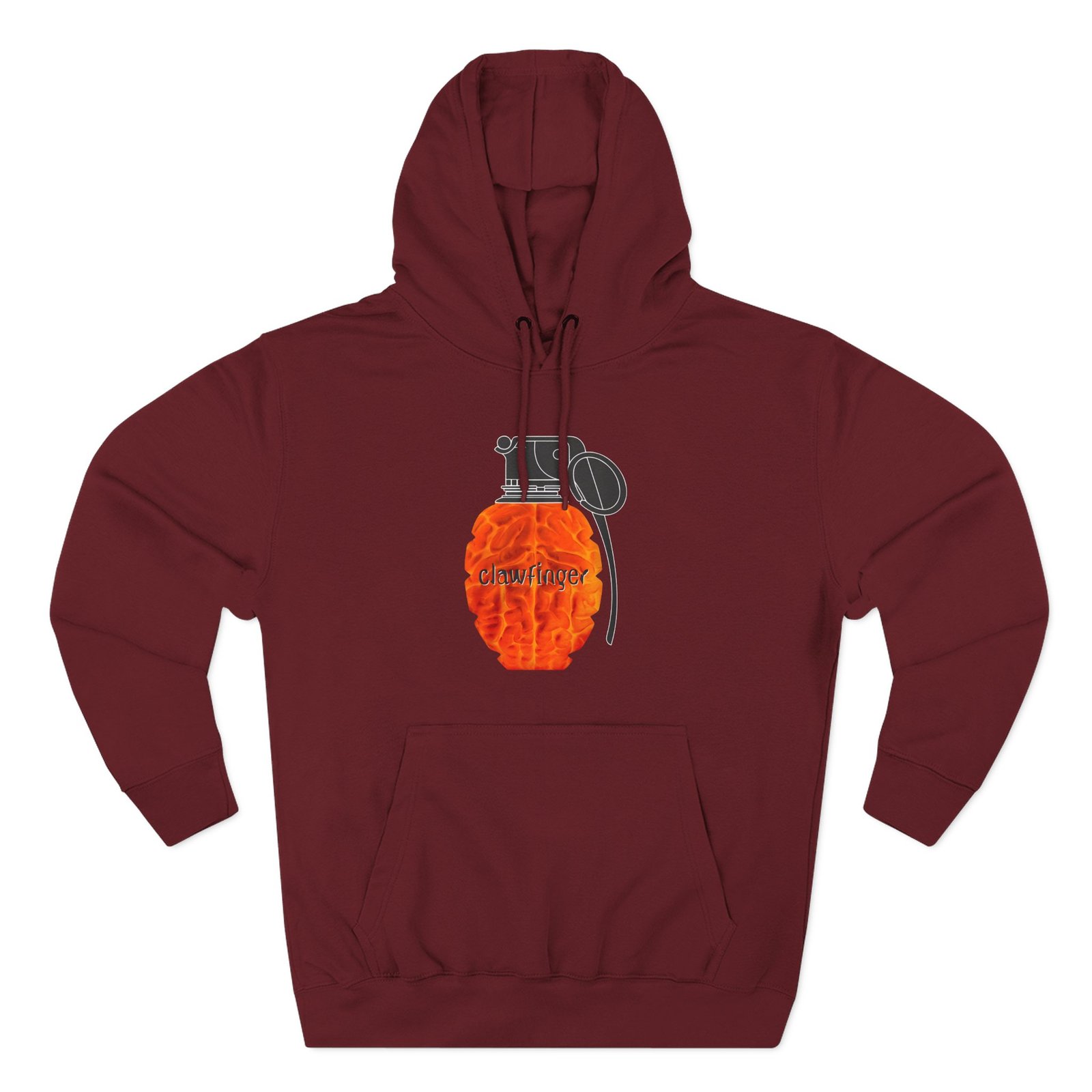 Clawfinger Use Your Brain Three-Panel Fleece Hoodie - Image 23