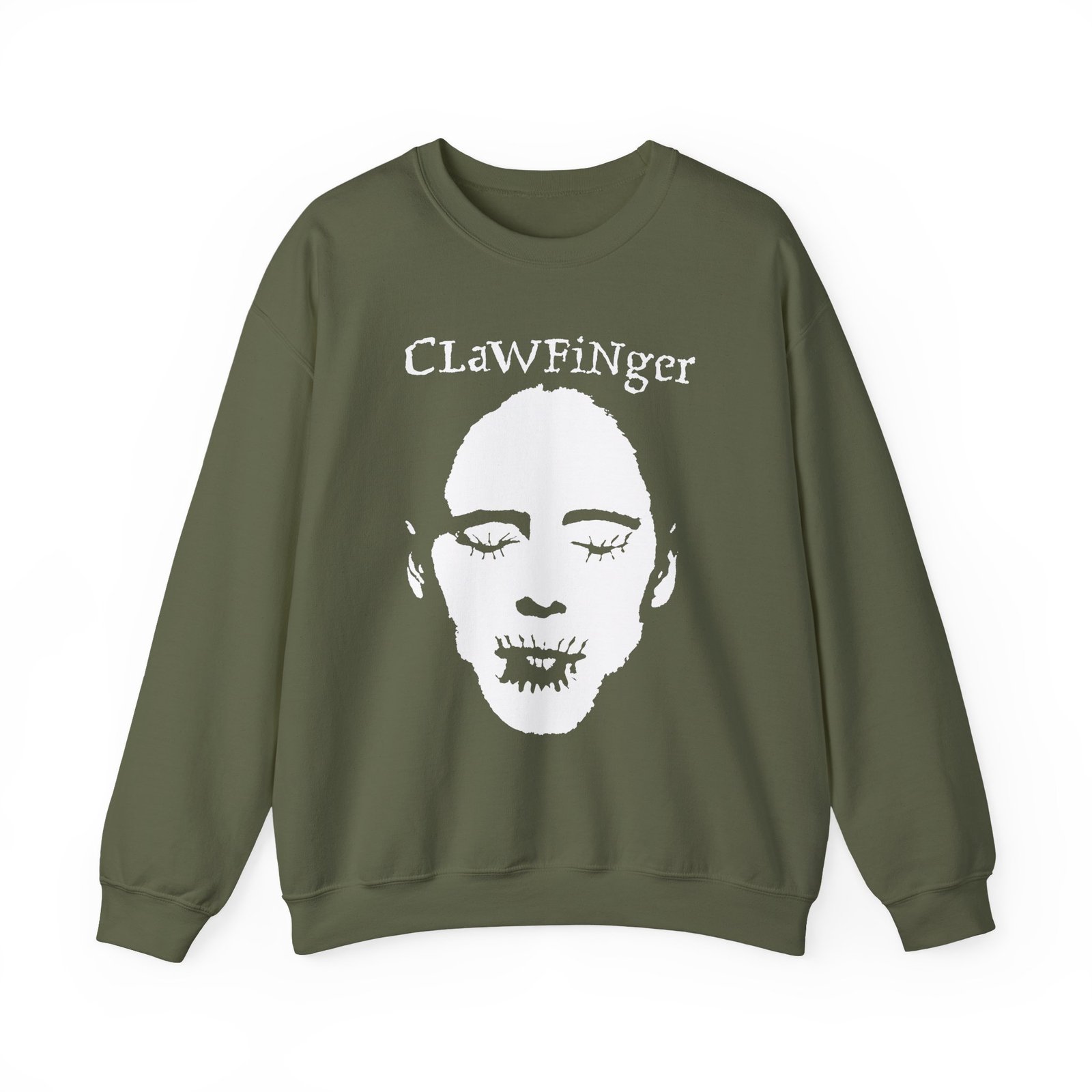 Clawfinger Unisex Heavy Blend™ Crewneck Sweatshirt - Image 7