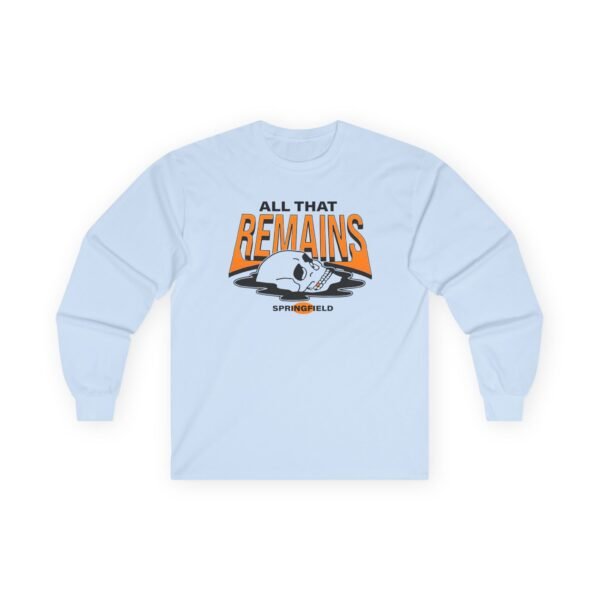 All That Remains Springfield Skull Unisex Ultra Cotton Long Sleeve Tee - Image 9