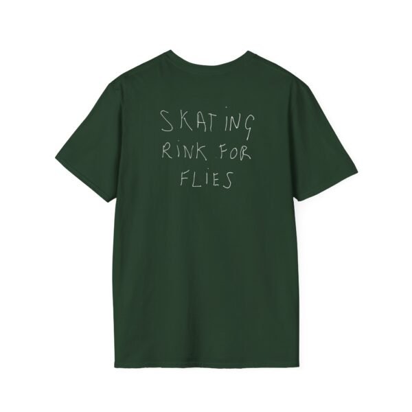 Carl Barron Skating Flies Unisex Softstyle T-Shirt - Image 10