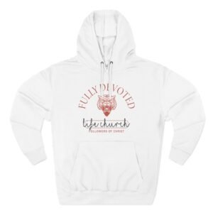 Life Church Fully Devoted Vintage Three-Panel Fleece Hoodie