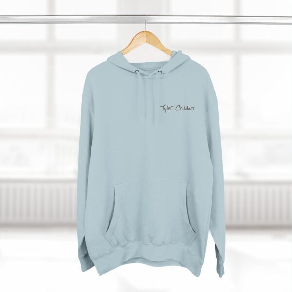 Tyler Childers Blue Muleshoe Three-Panel Fleece Hoodie - Image 20