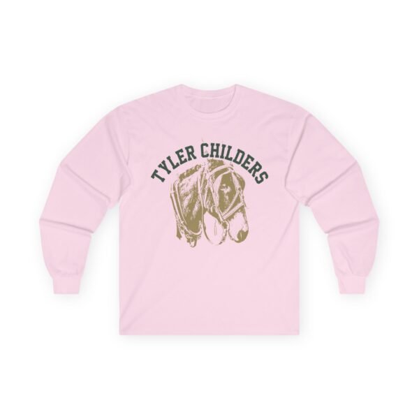 Tyler Childers Mule Raglan Unisex Ultra Cotton Long Sleeve Tee - Image 15