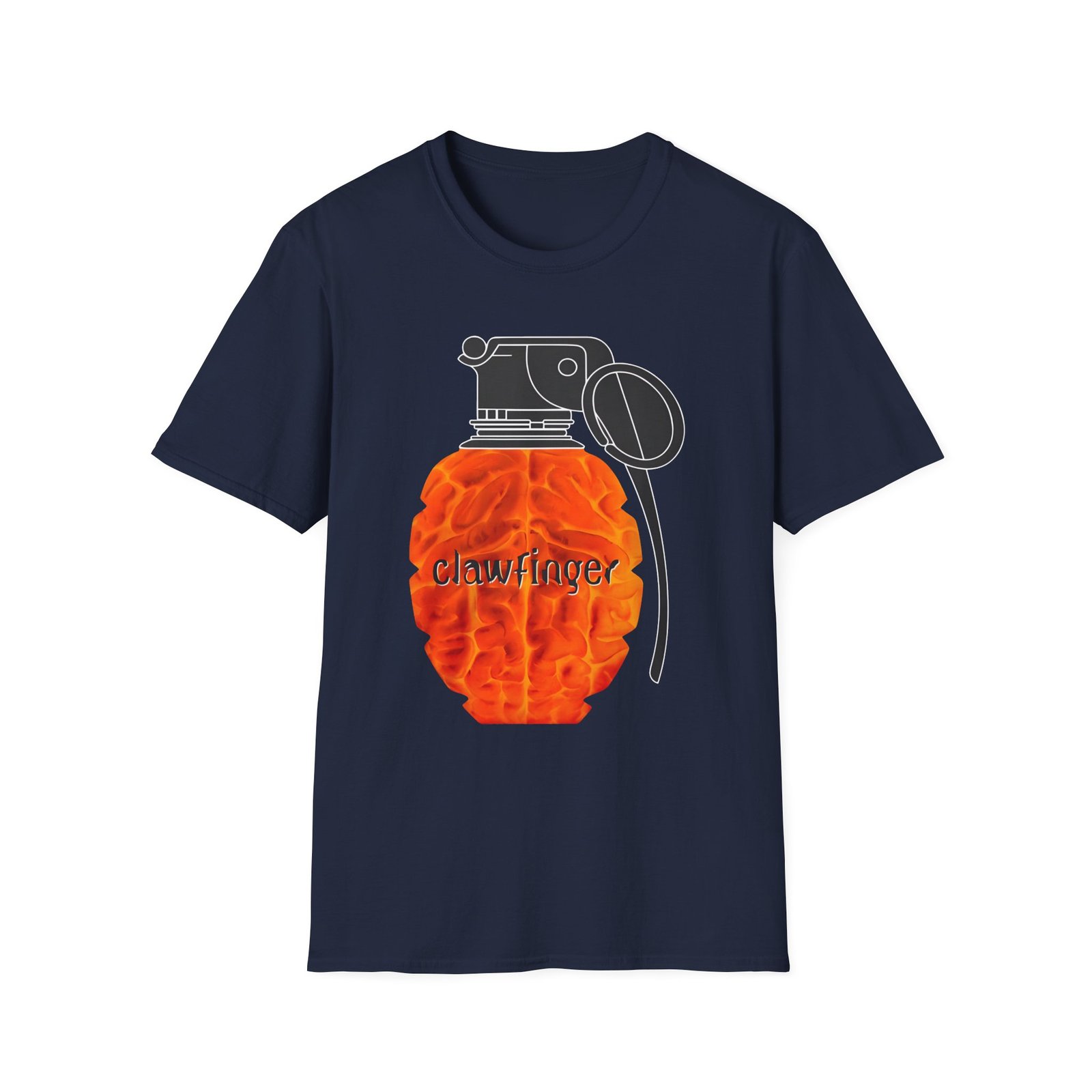 Clawfinger Use Your Brain Unisex Softstyle T-Shirt - Image 19