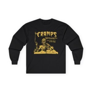 The Cramps Sometimes Good Guys Don’t Wear White Unisex Ultra Cotton Long Sleeve Tee