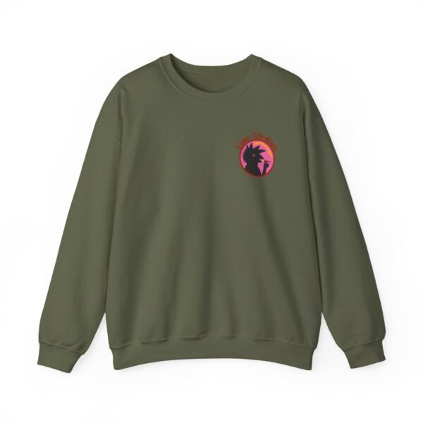 Lime Cordiale Cockatoo Unisex Heavy Blend™ Crewneck Sweatshirt - Image 5