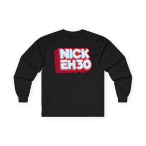 Nick Eh 30 Logo Unisex Ultra Cotton Long Sleeve Tee
