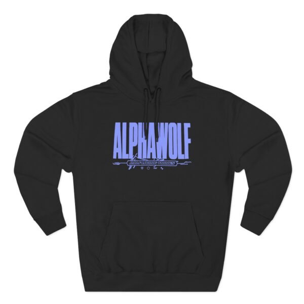 Alpha Wolf Half Living Things Three-Panel Fleece Hoodie