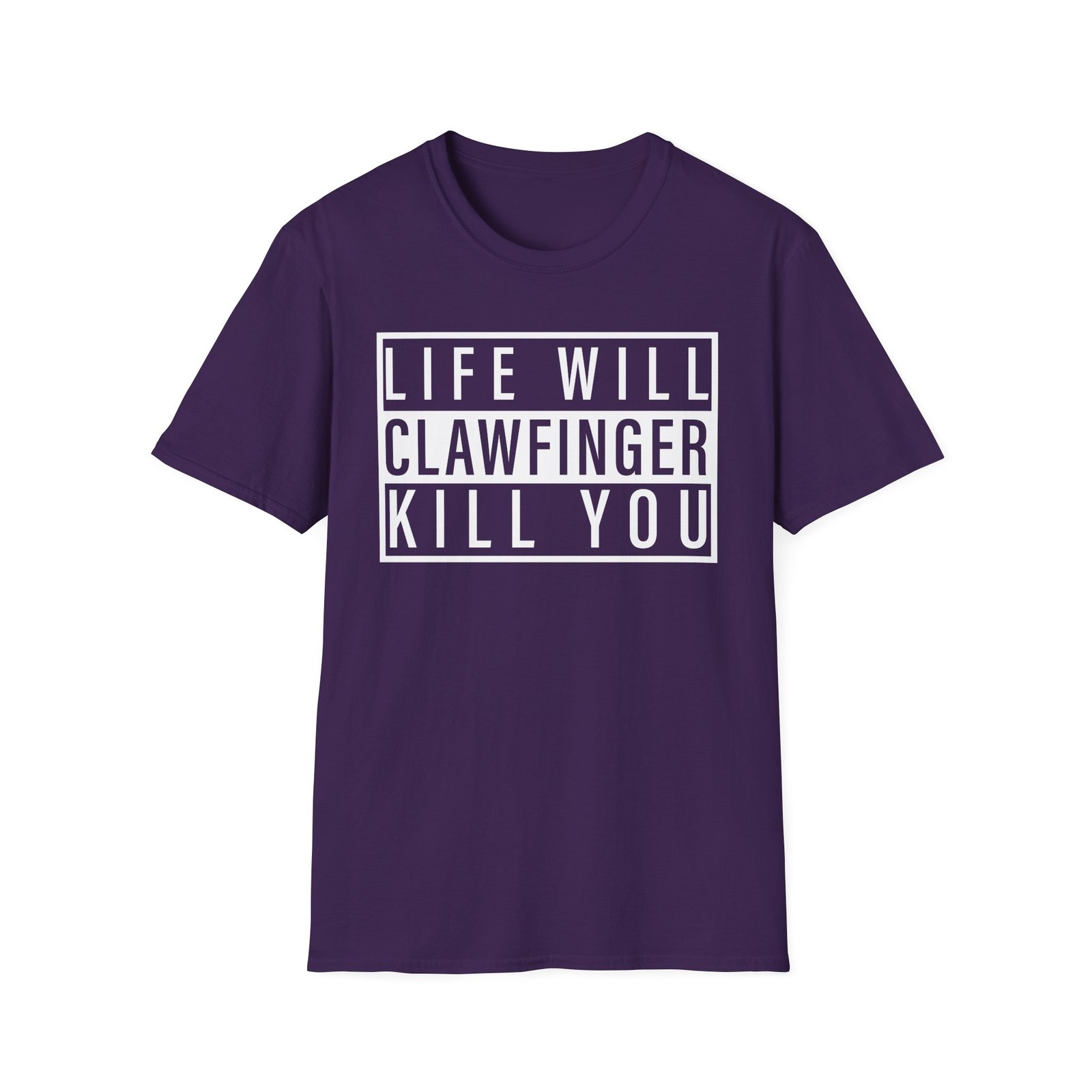 Clawfinger Life Will Kill You Unisex Softstyle T-Shirt - Image 13