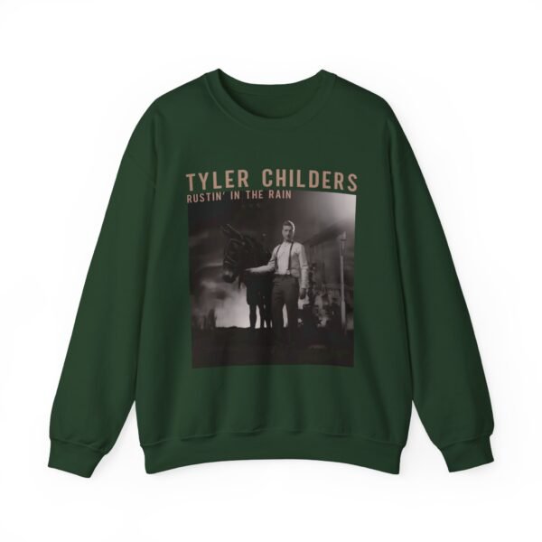 Tyler Childers Black Rustin Unisex Heavy Blend™ Crewneck Sweatshirt - Image 7