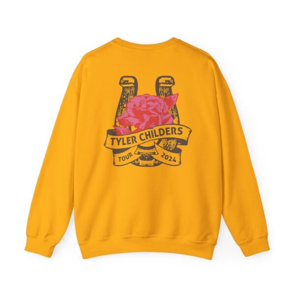 Tyler Childers Blue Muleshoe Unisex Heavy Blend™ Crewneck Sweatshirt - Image 10