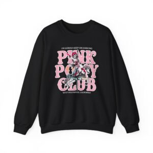 Chappell Roan Im Gonna Keep on Dancing Pink Pony Club Unisex Heavy Blend™ Crewneck Sweatshirt