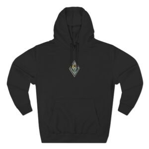 Lime Cordiale Pedestal Three-Panel Fleece Hoodie