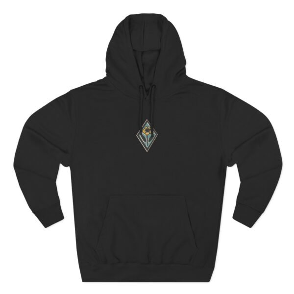 Lime Cordiale Pedestal Three-Panel Fleece Hoodie