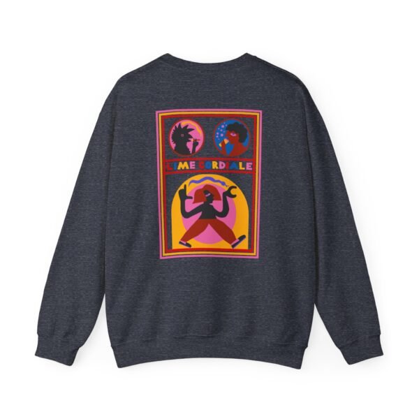 Lime Cordiale Cockatoo Unisex Heavy Blend™ Crewneck Sweatshirt - Image 10