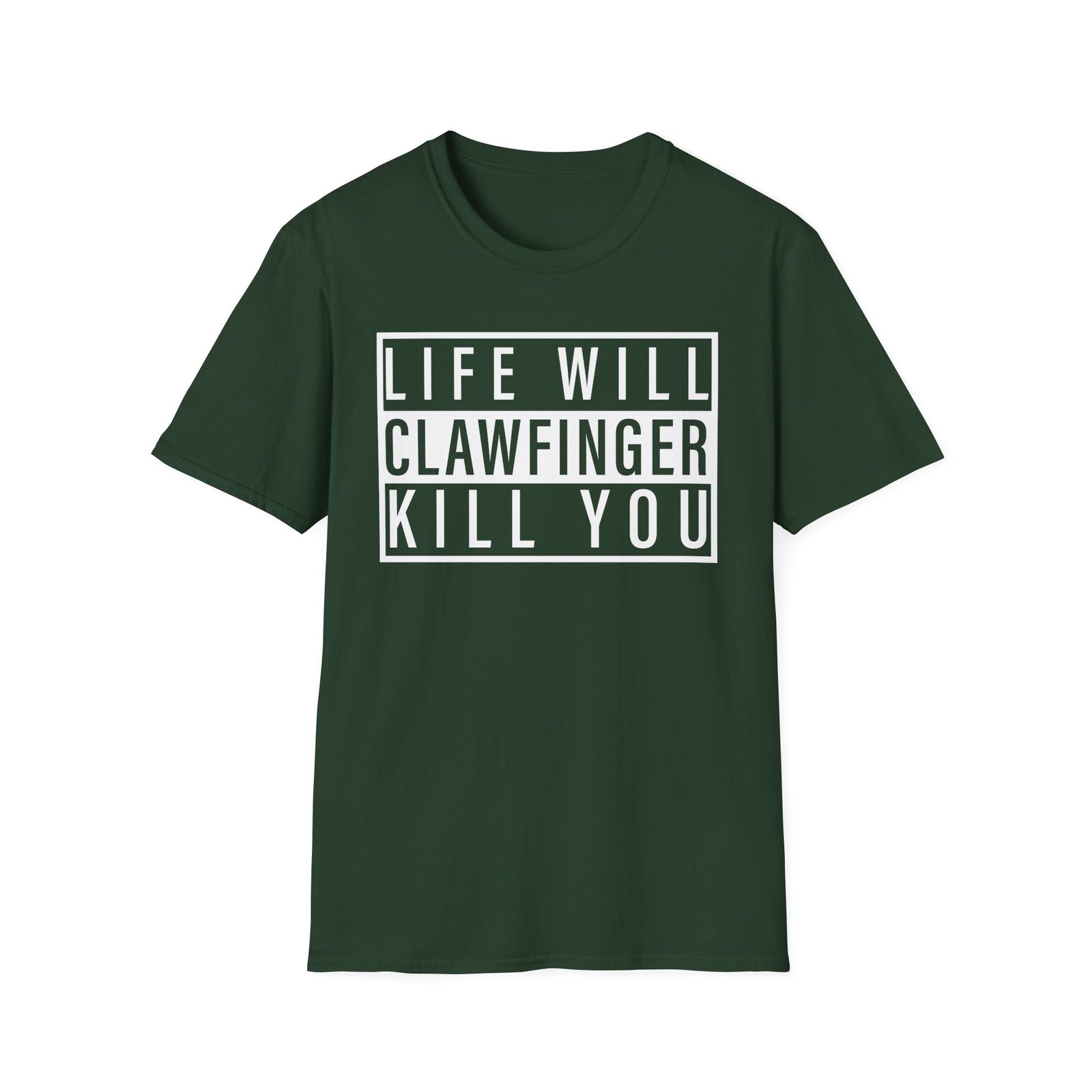 Clawfinger Life Will Kill You Unisex Softstyle T-Shirt - Image 7