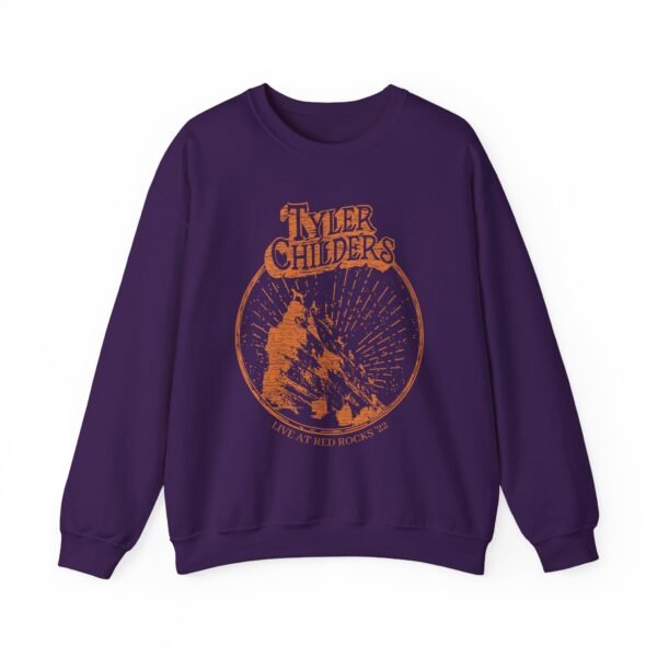 Tyler Childers Natural Red Rocks Unisex Heavy Blend™ Crewneck Sweatshirt - Image 15