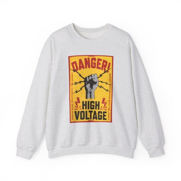 Lachlan Danger! High Voltage Unisex Heavy Blend™ Crewneck Sweatshirt - Image 5