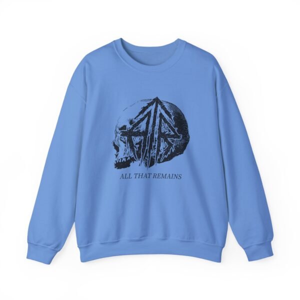 All That Remains Tie Dye Skull Unisex Heavy Blend™ Crewneck Sweatshirt - Image 11