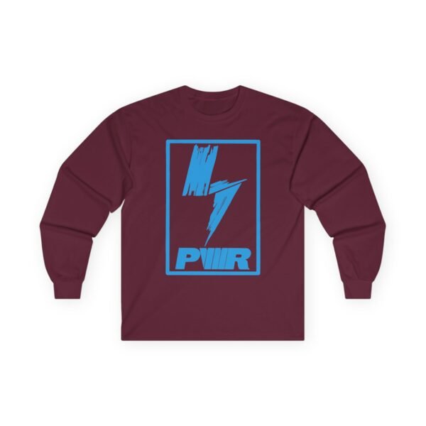 Lachlan Power Men's Fleece Unisex Ultra Cotton Long Sleeve Tee - Image 3