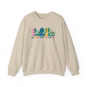 Lime Cordiale Logo Unisex Heavy Blend™ Crewneck Sweatshirt