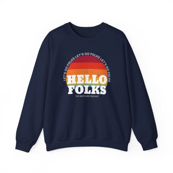 Nate Bargatze Hello Folks Unisex Heavy Blend™ Crewneck Sweatshirt - Image 17