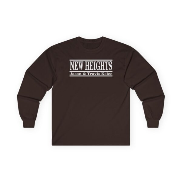 New Heights Jason And Travis Kelce Unisex Ultra Cotton Long Sleeve Tee - Image 5