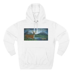 Alan Wake Falls souvenir Three-Panel Fleece Hoodie