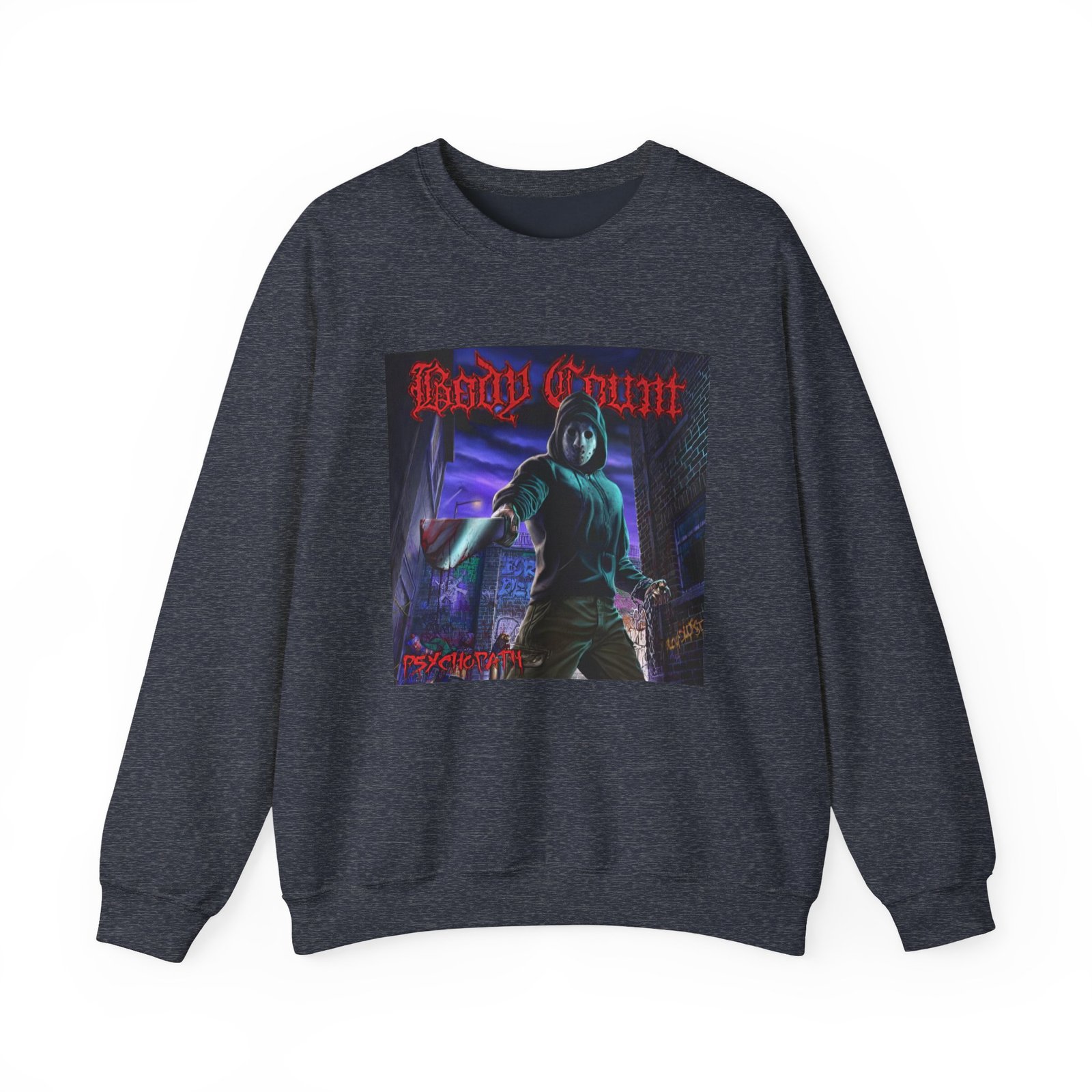 Body Count Psychopath Album Unisex Heavy Blend™ Crewneck Sweatshirt - Image 9