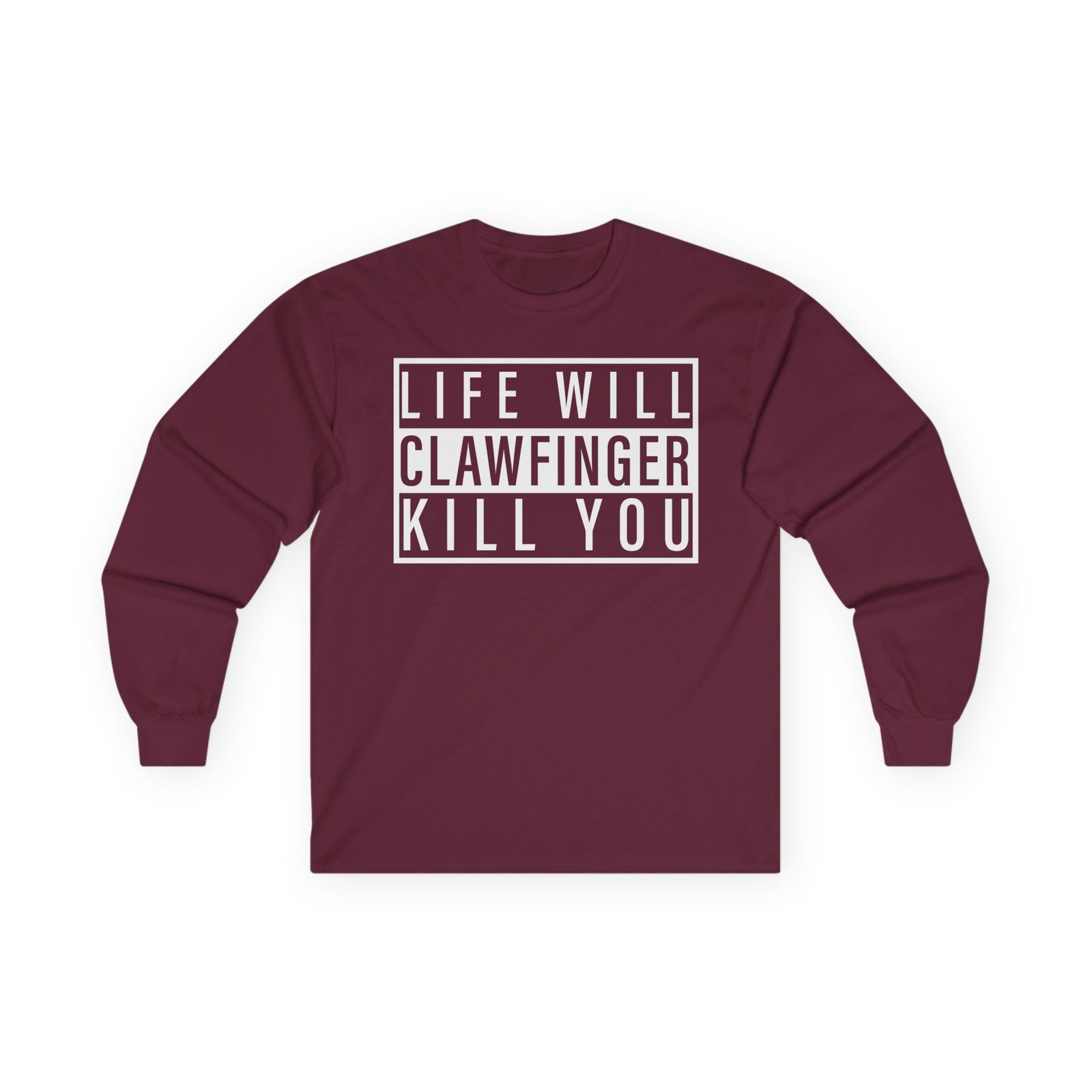 Clawfinger Life Will Kill You Unisex Ultra Cotton Long Sleeve Tee - Image 3