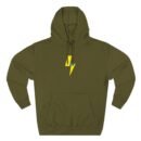 Lachlan Bolt Three-Panel Fleece Hoodie